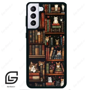 قاب گوشی سامسونگ اس 21 پلاس (Galaxy S21 Plus ) طرح کتابخانه کد 2532