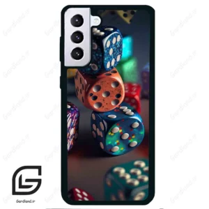 قاب گوشی سامسونگ اس 21 پلاس (Galaxy S21 Plus ) طرح تاس کد 2556