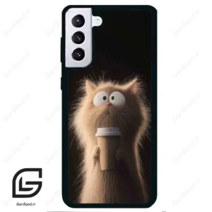 قاب گوشی سامسونگ اس 21 پلاس (Galaxy S21 Plus ) طرح گربه کد 2567