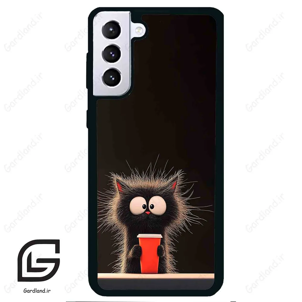 قاب گوشی سامسونگ اس 21 پلاس (Galaxy S21 Plus ) طرح گربه کد 2580