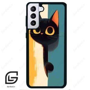 قاب گوشی سامسونگ اس 21 پلاس (Galaxy S21 Plus ) طرح گربه کد 2581