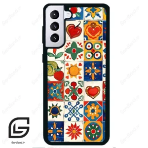 قاب گوشی سامسونگ اس 21 پلاس (Galaxy S21 Plus ) طرح کاشی کد 2594