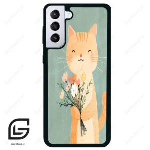 قاب گوشی سامسونگ اس 21 پلاس (Galaxy S21 Plus ) طرح گربه کد 2619