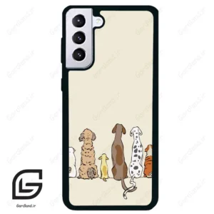 قاب گوشی سامسونگ اس 21 پلاس (Galaxy S21 Plus ) طرح سگ کد 2630