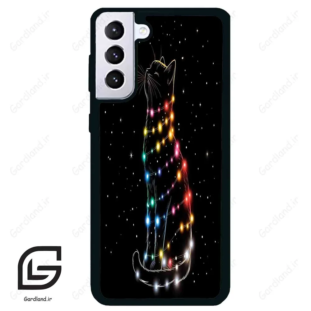 قاب گوشی سامسونگ اس 21 پلاس (Galaxy S21 Plus ) طرح گربه کد 2653