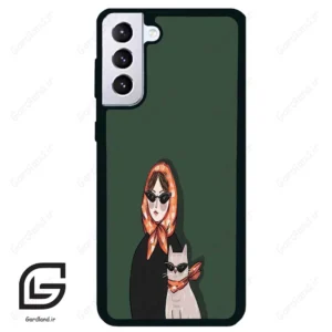 قاب گوشی سامسونگ اس 21 پلاس (Galaxy S21 Plus ) طرح دخترانه کد 2672