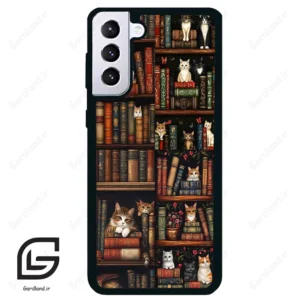 قاب گوشی سامسونگ اس 21 پلاس (Galaxy S21 Plus ) طرح کتابخانه کد 2675