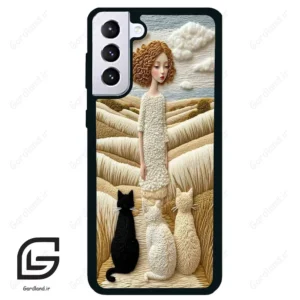 قاب گوشی سامسونگ اس 21 پلاس (Galaxy S21 Plus ) طرح دخترانه کد 2679