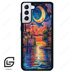 قاب گوشی سامسونگ اس 21 پلاس (Galaxy S21 Plus ) طرح ماه کد 2699