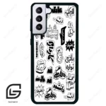 قاب گوشی سامسونگ اس 21 پلاس (Galaxy S21 Plus ) طرح ساده کد 2734
