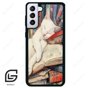 قاب گوشی سامسونگ اس 21 پلاس (Galaxy S21 Plus ) طرح گربه کد 2758