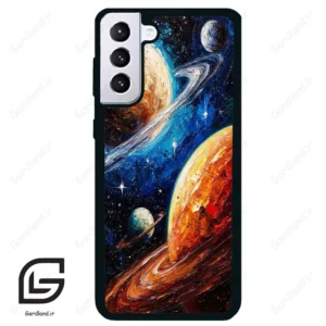قاب گوشی سامسونگ اس 21 پلاس (Galaxy S21 Plus ) طرح زحل کد 2765