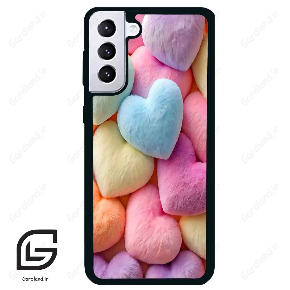 قاب گوشی سامسونگ اس 21 پلاس (Galaxy S21 Plus ) طرح قلبی کد 2782