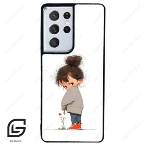 قاب گوشی سامسونگ اس 21 اولترا (Galaxy S21 Ultra ) طرح دخترانه کد 2021