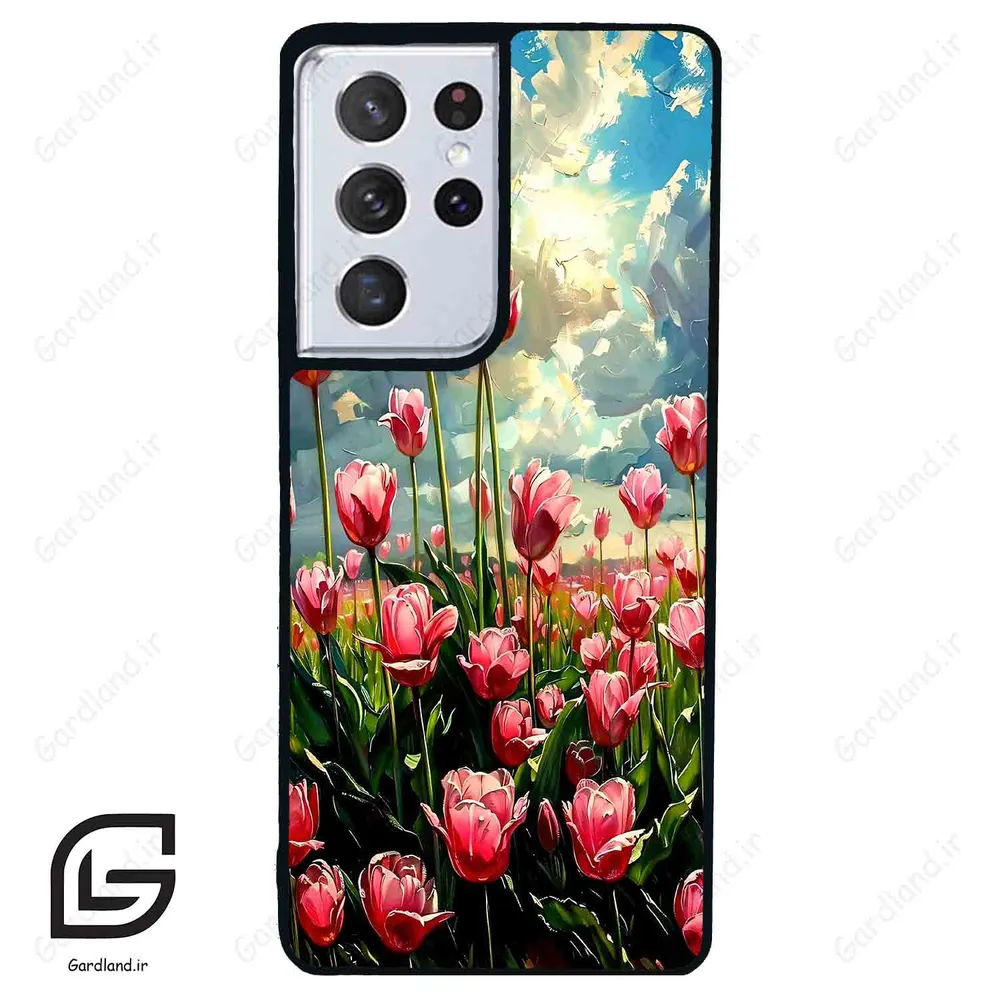 قاب گوشی سامسونگ اس 21 اولترا (Galaxy S21 Ultra ) طرح گل کد 2055