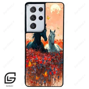 قاب گوشی سامسونگ اس 21 اولترا (Galaxy S21 Ultra ) طرح اسب کد 2166