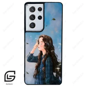 قاب گوشی سامسونگ اس 21 اولترا (Galaxy S21 Ultra ) طرح دخترانه کد 2209