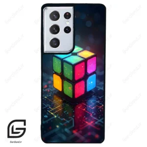 قاب گوشی سامسونگ اس 21 اولترا (Galaxy S21 Ultra ) طرح مکعب کد 2222