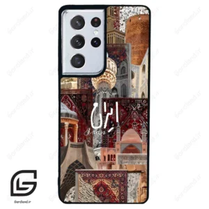 قاب گوشی سامسونگ اس 21 اولترا (Galaxy S21 Ultra ) طرح ایران کد 2286