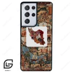 قاب گوشی سامسونگ اس 21 اولترا (Galaxy S21 Ultra ) طرح نقشه ایران کد 2287