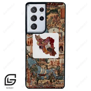 قاب گوشی سامسونگ اس 21 اولترا (Galaxy S21 Ultra ) طرح نقشه ایران کد 2287