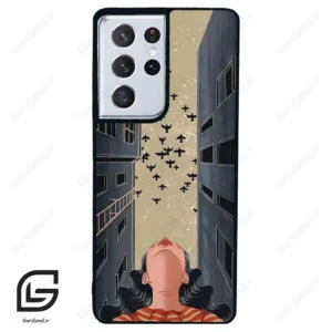 قاب گوشی سامسونگ اس 21 اولترا (Galaxy S21 Ultra ) طرح دختر کد 2311