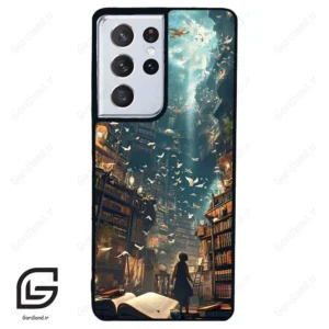 قاب گوشی سامسونگ اس 21 اولترا (Galaxy S21 Ultra ) طرح کتاب کد 2323