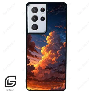 قاب گوشی سامسونگ اس 21 اولترا (Galaxy S21 Ultra ) طرح ابر کد 2359