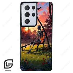 قاب گوشی سامسونگ اس 21 اولترا (Galaxy S21 Ultra ) طرح اسکلت کد 2373