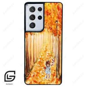 قاب گوشی سامسونگ اس 21 اولترا (Galaxy S21 Ultra ) طرح پاییزی کد 2386