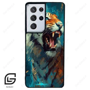 قاب گوشی سامسونگ اس 21 اولترا (Galaxy S21 Ultra ) طرح ببر کد 2409