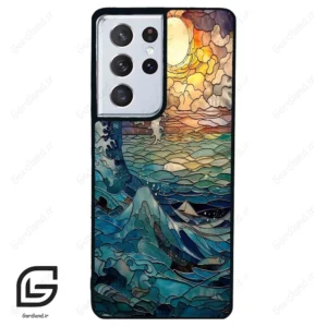 قاب گوشی سامسونگ اس 21 اولترا (Galaxy S21 Ultra ) طرح موج کد 2413