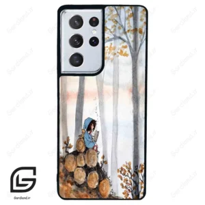 قاب گوشی سامسونگ اس 21 اولترا (Galaxy S21 Ultra ) طرح دخترانه کد 2420