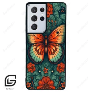 قاب گوشی سامسونگ اس 21 اولترا (Galaxy S21 Ultra ) طرح پروانه کد 2421