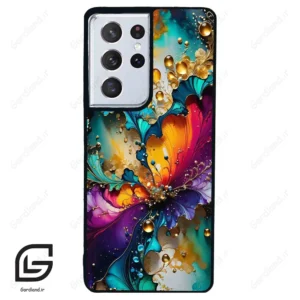 قاب گوشی سامسونگ اس 21 اولترا (Galaxy S21 Ultra ) طرح ابرنگی کد 2447