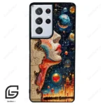 قاب گوشی سامسونگ اس 21 اولترا (Galaxy S21 Ultra ) طرح چهره کد 2452