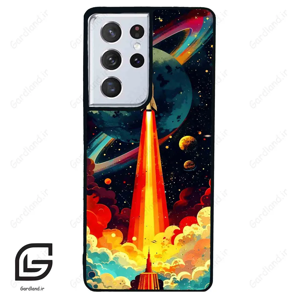 قاب گوشی سامسونگ اس 21 اولترا (Galaxy S21 Ultra ) طرح موشک کد 2463
