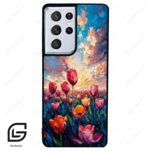 قاب گوشی سامسونگ اس 21 اولترا (Galaxy S21 Ultra ) طرح گل کد 2466