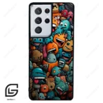 قاب گوشی سامسونگ اس 21 اولترا (Galaxy S21 Ultra ) طرح استیکر کد 2478
