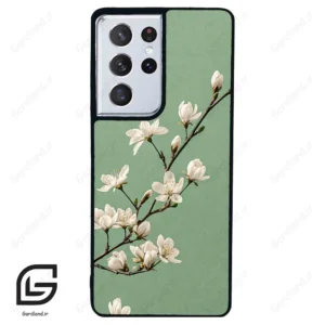 قاب گوشی سامسونگ اس 21 اولترا (Galaxy S21 Ultra ) طرح شکوفه کد 2524