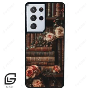 قاب گوشی سامسونگ اس 21 اولترا (Galaxy S21 Ultra ) طرح کتابخانه کد 2531