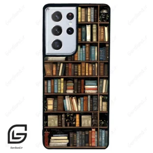 قاب گوشی سامسونگ اس 21 اولترا (Galaxy S21 Ultra ) طرح کتابخانه کد 2533