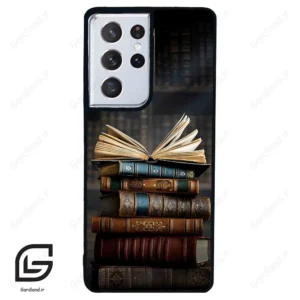 قاب گوشی سامسونگ اس 21 اولترا (Galaxy S21 Ultra ) طرح کتابخانه کد 2539
