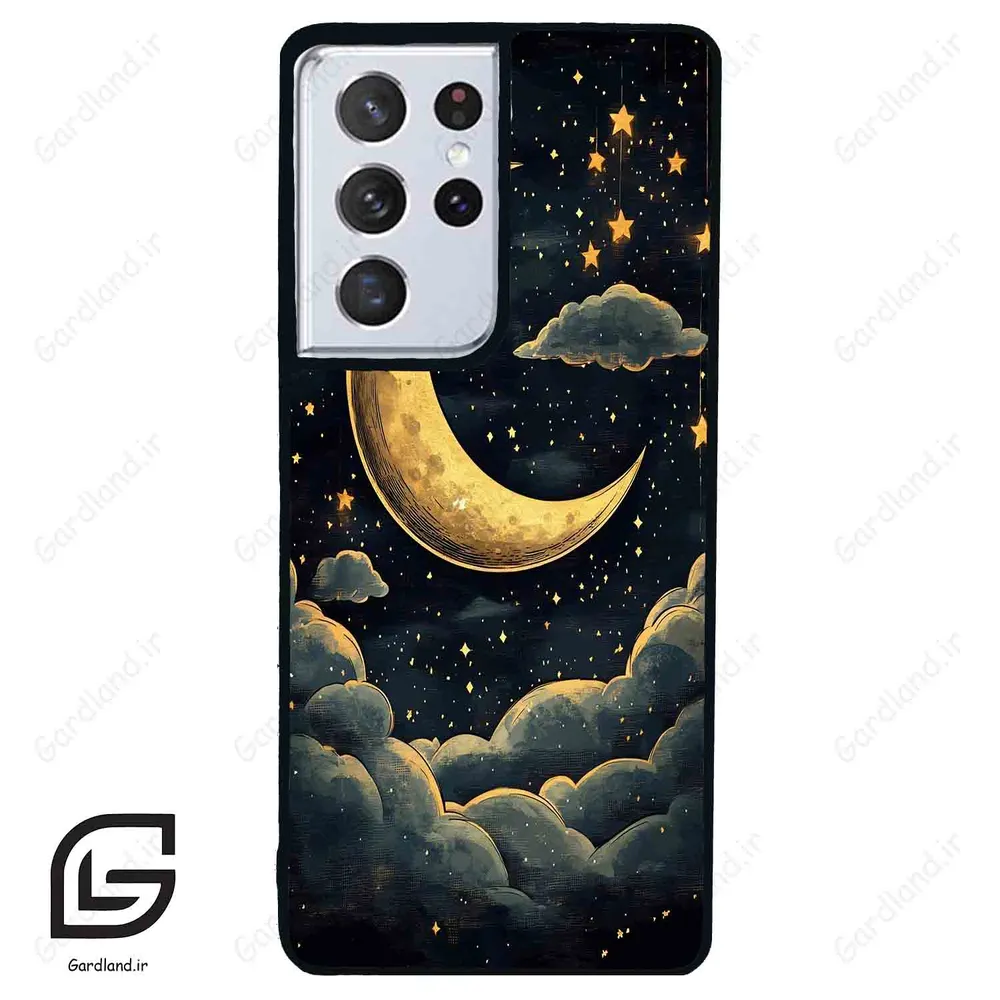 قاب گوشی سامسونگ اس 21 اولترا (Galaxy S21 Ultra ) طرح ماه کد 2547