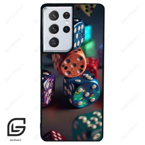 قاب گوشی سامسونگ اس 21 اولترا (Galaxy S21 Ultra ) طرح تاس کد 2556