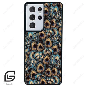 قاب گوشی سامسونگ اس 21 اولترا (Galaxy S21 Ultra ) طرح طاووس کد 2572
