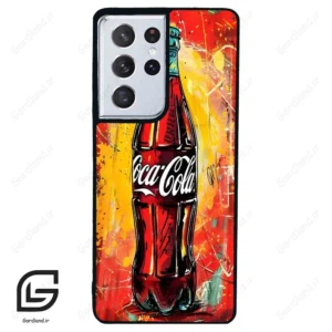 قاب گوشی سامسونگ اس 21 اولترا (Galaxy S21 Ultra ) طرح کوکاکولا کد 2583
