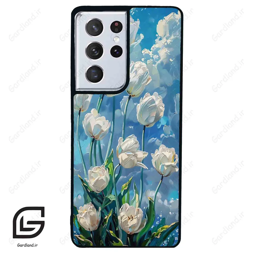 قاب گوشی سامسونگ اس 21 اولترا (Galaxy S21 Ultra ) طرح گل کد 2597