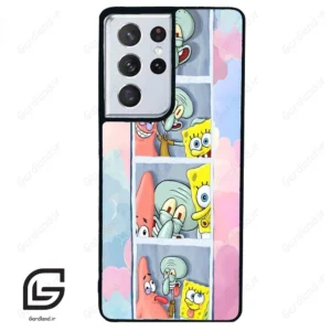 قاب گوشی سامسونگ اس 21 اولترا (Galaxy S21 Ultra ) طرح باب کد 2607