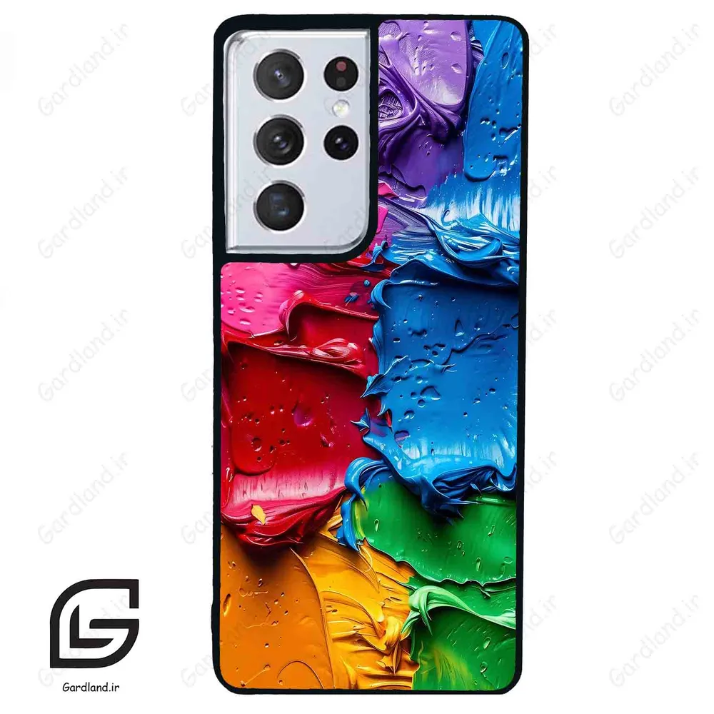 قاب گوشی سامسونگ اس 21 اولترا (Galaxy S21 Ultra ) طرح رنگی کد 2618